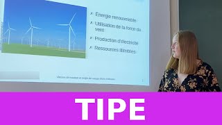 TIPE 1  Quel angle pour les pales dune éolienne [upl. by Orvah604]