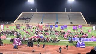 Laredo Alexander HS Marching Band performing at Finals in Area UIL Competition on 11224 in McAllen [upl. by Niamart]