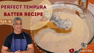 Perfect TEMPURA Batter at Home  Secret Technique Revealed  Perfect Batter Recipe By Chef Saadat [upl. by Magdaia]