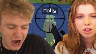 I Shot Molly In The Face In Minecraft [upl. by Wu]