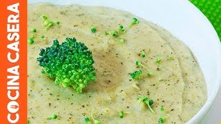 Crema de Brócoli Recetas de Cocina [upl. by D'Arcy]