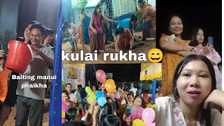 Game thunglai tongphuru kulai rukha😂Bishramganj Brith clubDiwali special [upl. by Amandi849]