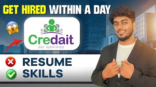 Get your Job Easily  Credait🤯 Skills on Demand  Job Search app in Tamil [upl. by Woodcock]