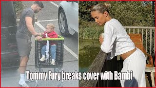 Tommy Fury breaks cover with Bambi as Molly Mae Hague escapes to countryside [upl. by Tut460]