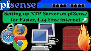 PfSense Firewall NTP Server Setup Setting up NTP Server on pfSense for Faster LagFree Internet [upl. by Ahsitan50]