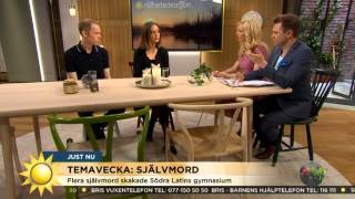 quotMåste prata om psykisk ohälsa i skolanquot  Nyhetsmorgon TV4 [upl. by Yates]