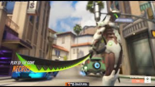 Overwatch Classic Fastest Genji God Necros Popped Off As Oldschool Genji [upl. by Anavlys]