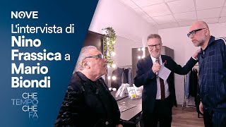 Che tempo che fa  Lintervista di Nino Frassica a Mario Biondi [upl. by Jany]