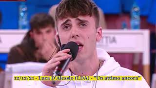 121221  Luca DAlessio LDA  quotUn attimo ancoraquot cover [upl. by Arlon]