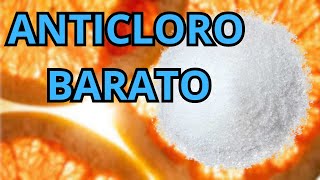 El anticloro más barato que existe ACIDO ASCORBICO vitamina C te explico como hacerlo y utilizarlo [upl. by Jacie]