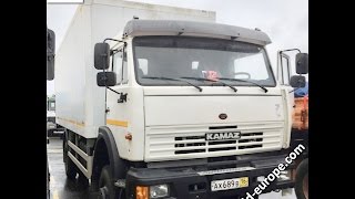 NEW KAMAZ 43253 4x4 CARGO truck 9 ton JD EUROPE Worldwide Export Belgium VIDEO [upl. by Michal]