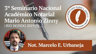 3˚ Seminario Nacional Académico Notarial – Mario Antonio Zinny [upl. by Glynas]