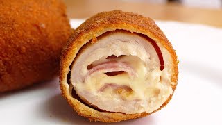 HÄHNCHEN CORDON BLEU SELBER MACHEN  Schnell und leckere Rezepte und einfach mittagessen [upl. by Cirdahc]