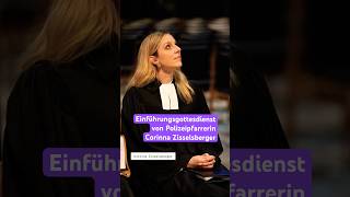 Einführungsgottesdienst von Polizeipfarrerin Corinna Zisselsberge [upl. by Oicelem225]