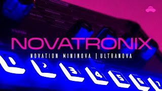 Novation MininovaUltranova Demo  Novatronix Soundset [upl. by Lundin]