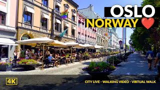 A walking tour of downtown Oslo Norway [upl. by Octavla948]