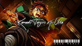 Kamado Tanjiro No Uta Demon Slayer  Kimetsu No Yaiba Rock Version RemixCover [upl. by Riccio324]