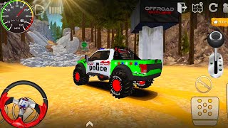 Offroad Outlaws Xtreme Racing Police Truck Offroad Mountain Driving Android Simulator [upl. by Dione]