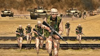 Battle of Nasiriyah  Invasion of Iraq 2003  Gates of Hell Modern Conflict Mod [upl. by Leacim785]