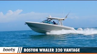 2017 Boston Whaler 320 Vantage Video Boat Review [upl. by Nylanaj221]