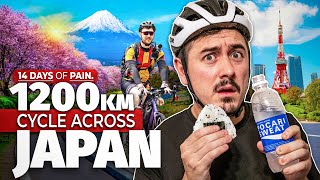 I Cycled 1200km Across Japan in 14 Days  Feat CDawgVA [upl. by Remliw318]