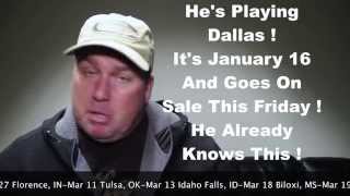 Tour Announcement 2016  Rodney Carrington [upl. by Adnoryt]