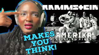 FIRST TIME HEARING Rammstein  “Amerika”  SINGER REACTS  LYRICS [upl. by Nsaj]