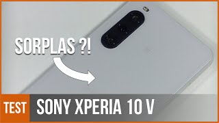 SONY XPERIA 10 V  test par TopForPhone [upl. by Annawek]