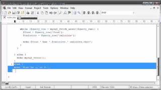 Beginner PHP Tutorial  119  SELECT By Example Part 2 [upl. by Nevetse]