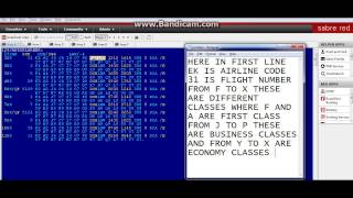 SABRE TRAINING COMPLETE SABRE BASIC TRAINING PART 1 [upl. by Airtal]