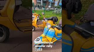 Mablethorpe scooter rally 2023 [upl. by Pentheas]