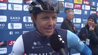 Jakob Fuglsang  Interview at the start  E3 Saxo Classic 2024 [upl. by Dlnaod891]