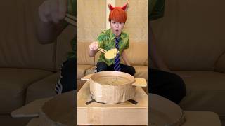 TOUCH A HOT POT ON A CARDBOARD BOX！asmr [upl. by Paul610]