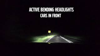 Volvo Active Bending LED Headlights with Shadow Technology [upl. by Genevra696]