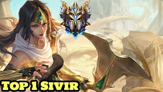 Wild Rift Sivir  Top 1 Sivir Gameplay Rank Season 14 [upl. by Dolphin362]