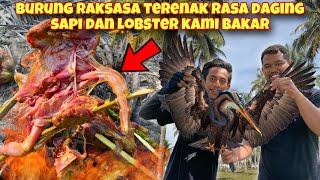 PERBURU4N BURUNG RAKSASA TERLEZAT amp GABUS LANGSUNG KAMI BAKAR [upl. by Cleodel]