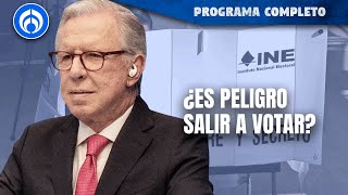 Santiago Creel denunció las zonas más peligrosas para votar en México PROGRAMA COMPLETO 090524 [upl. by Anora]