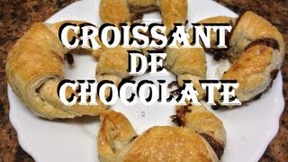 CROISSANT RELLENOS DE CHOCOLATE [upl. by Inol]