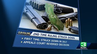 Federal judge again strikes down California law banning highcapacity gun magazines [upl. by Feeney]