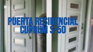 Arma tu puerta residencial Cuprum Eurovent S50 2 Armado y colocación de herrajes al detalle [upl. by Dazhehs119]