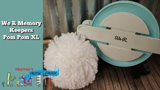 We R Memory Keepers Pom Pom Maker XL [upl. by Fanechka25]