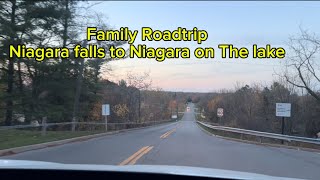 Road trip Niagara falls To Niagara On the lake [upl. by Nnylkcaj]