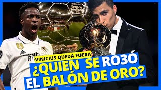 ¿Quién se robó el Balón de Oro Vinicius queda fuera del premio 2024 [upl. by Ycal]