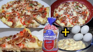 Frying Pan Pizza Recipe  Quick amp Easy Pizza  No Bake  No Knead [upl. by Adamsun]