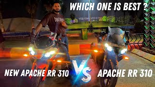 New 2024 Apache RR310 Much Better than old Apache RR 310 comparison [upl. by Rriocard395]