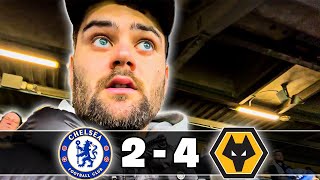 Fans BOO Players And Chant Against Boehly amp Clearlake  Chelsea 2  4 Wolves  Vlog Alex [upl. by Aplihs]