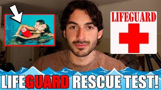 HOW TO SURVIVE THE LIFEGUARD WATER RESCUE TEST 2024 TIPS [upl. by Euqirat874]