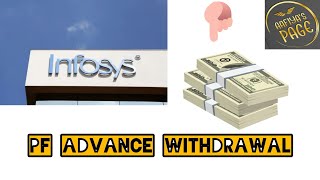 PF advance withdrawal infosys  PF advance from infosys portal  PF infosys  Provident fund infy [upl. by Jared]