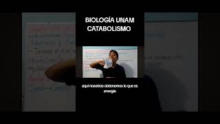 BIOLOGÍA UNAM CATABOLISMO vamospor120 biologia catabolism examenunam [upl. by Ahseinat]