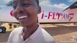 Second Flight from Nairobi to Dadaab nice All [upl. by Ielirol]